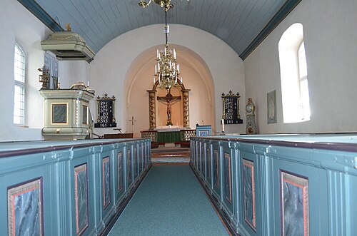 Odensjö kyrka, interno