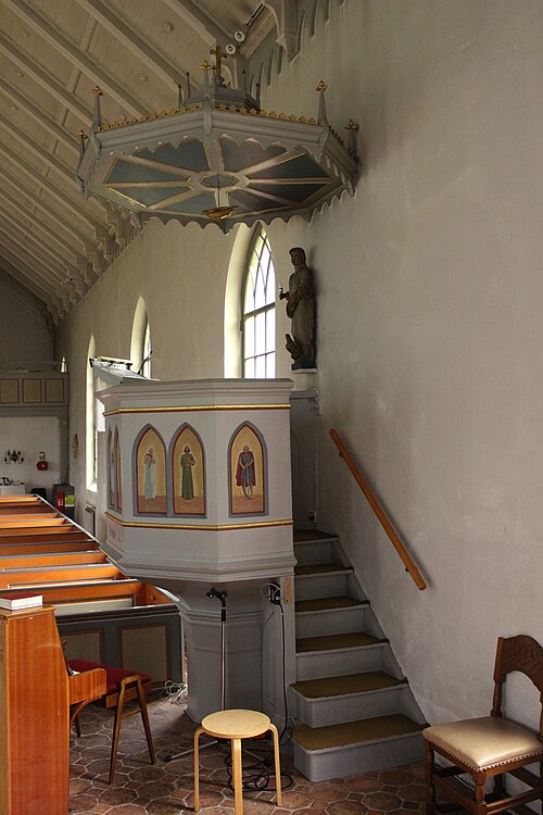 Rya kyrka, intérieur