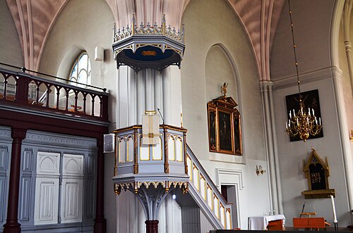 Skinnskattebergs kyrka, interno