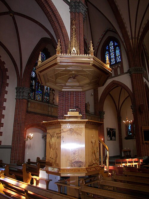 Gustav Adolfs kyrka, intérieur