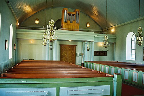 Vårviks kyrka, interno