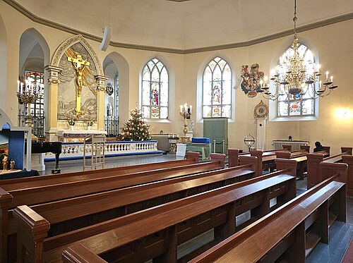 Tyska kyrkan, intérieur