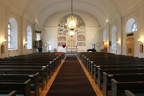 Mo kyrka, intérieur