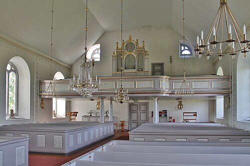 Tjureda kyrka, intérieur