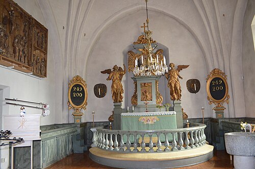 Vagnhärads kyrka, interno