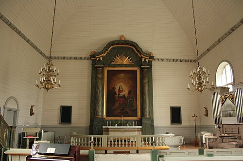 Vännäs kyrka, interno