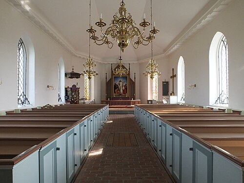 Ekeby kyrka, interno
