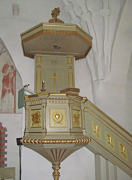 Himmeta kyrka, intérieur