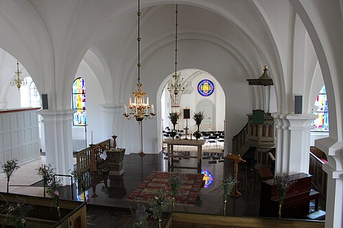 Munka-Ljungby kyrka, interno