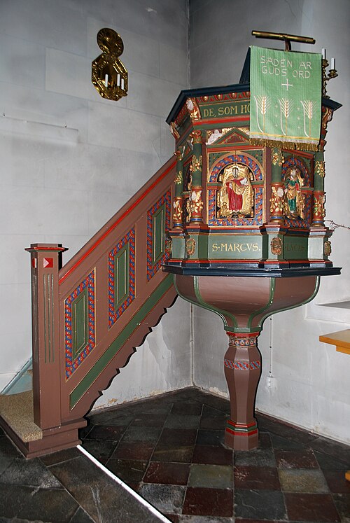 Östra Ljungby kyrka, intérieur