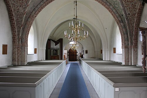 Björksta kyrka, interno