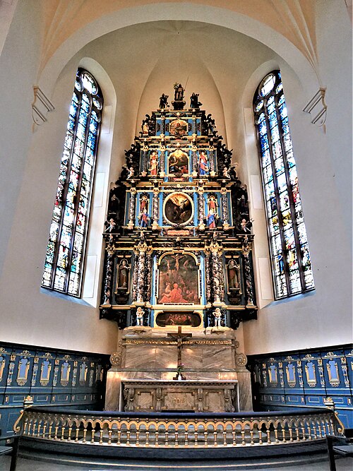 Kristine kyrka, intérieur