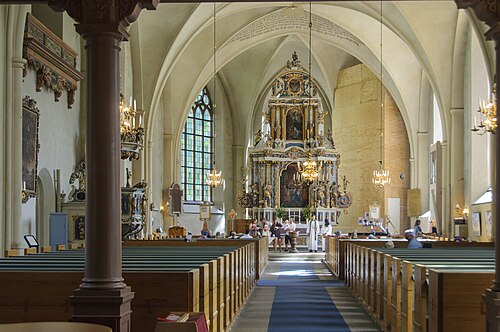 Mariestads domkyrka, interno