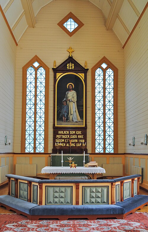 Oskars kyrka, intérieur