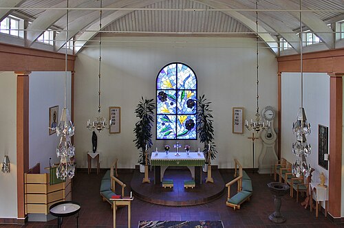 Hälleberga kyrka, interno