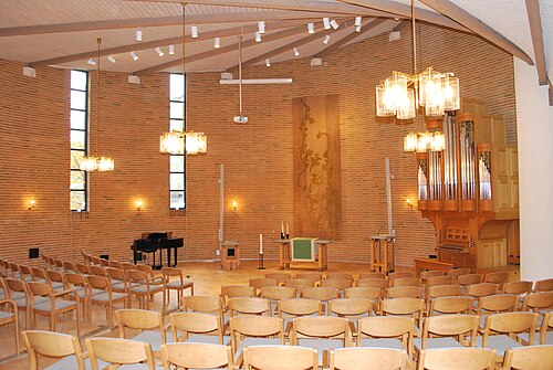 Rydebäcks kyrka, interno