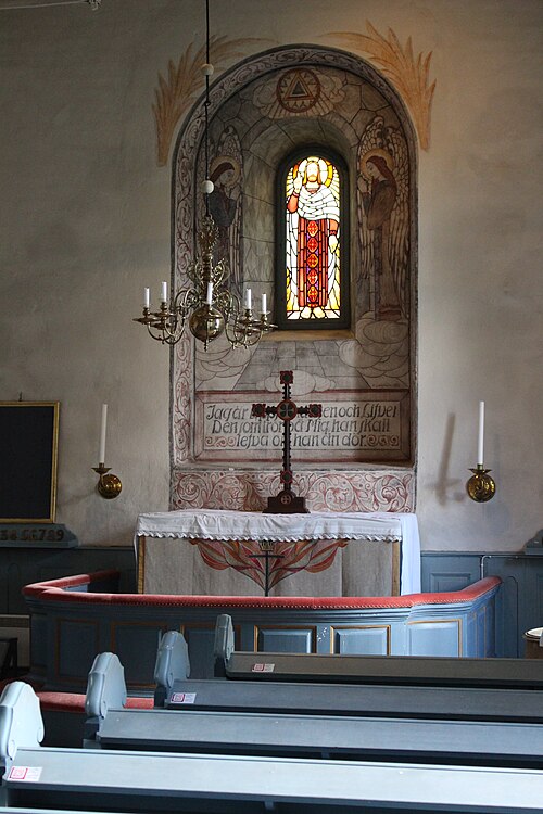 Sparrsätra kyrka, interno