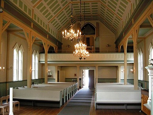 Strömsbro kyrka, interno