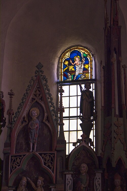 Träkumla kyrka, interno