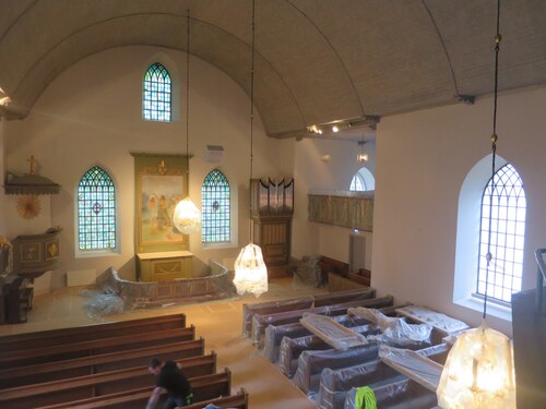 Höreda kyrka, interno