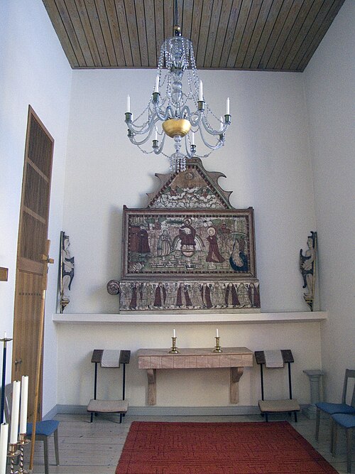Gamleby kyrka, interno