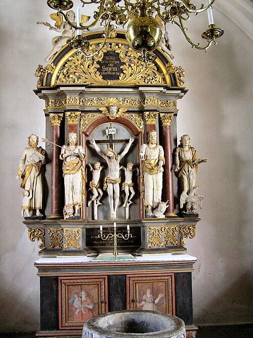 Löderups kyrka, intérieur