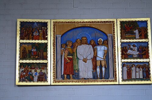 Vists kyrka, interno