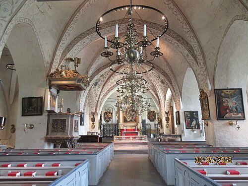 Östra Ryds kyrka, interno