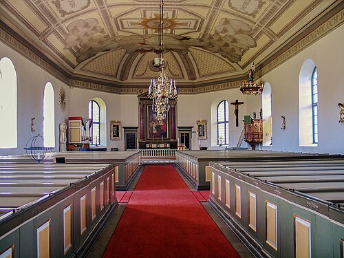 Älghults kyrka, intérieur