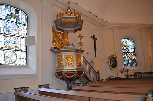 Mjölby kyrka, interno