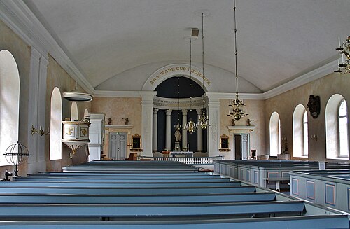 Korsberga kyrka, intérieur