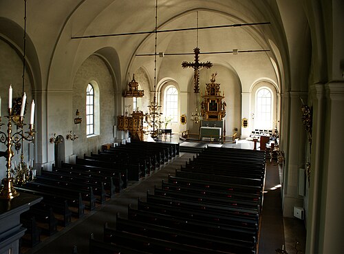 Ovansjö kyrka, interno