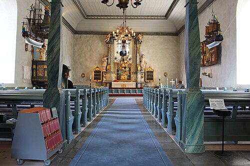 Öregrunds kyrka, interno