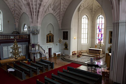 Skinnskattebergs kyrka, interno