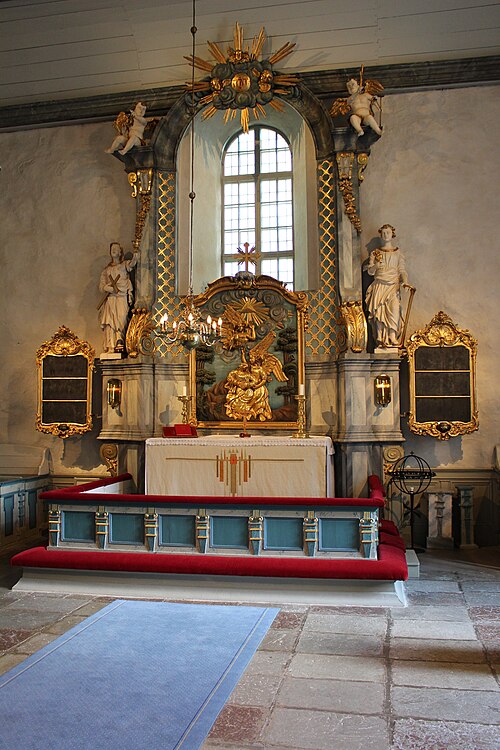 Öregrunds kyrka, interno