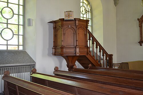 Locketorps kyrka, interno