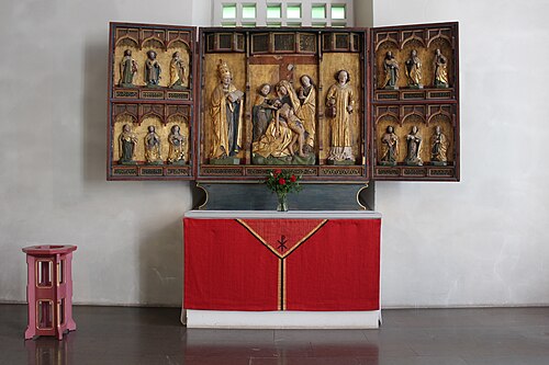 Bollnäs kyrka, interno