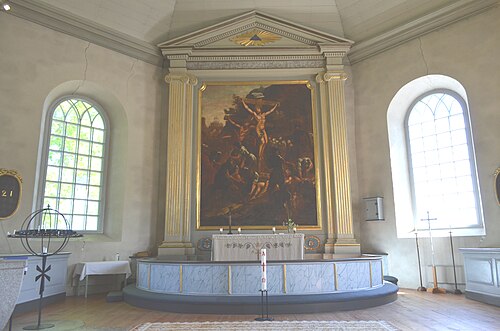 Hycklinge kyrka, intérieur