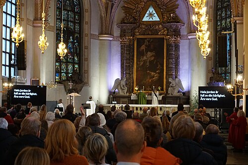 Klara kyrka, interno
