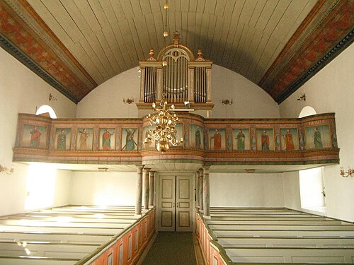 Källsjö kyrka, interno