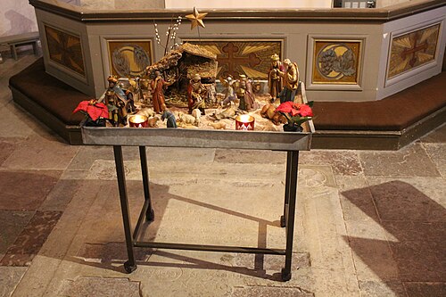 Lagga kyrka, interno