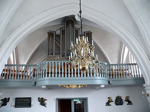 Skanörs kyrka, interno