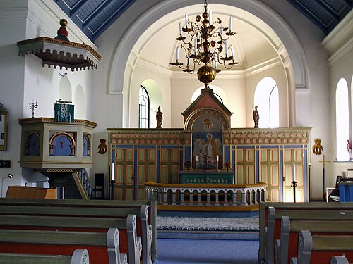 Sankt Sigfrids kyrka, interno
