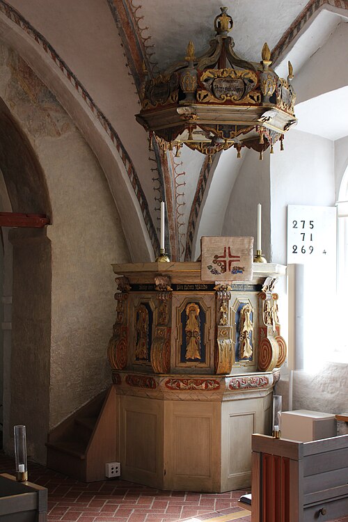 Bjuvs kyrka, interno