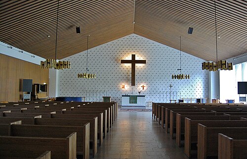 Lessebo kyrka, interno