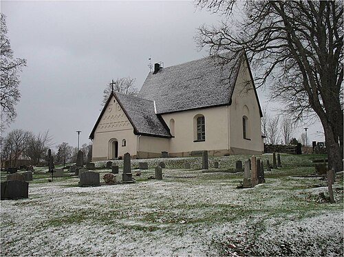 Malsta kyrka, interno