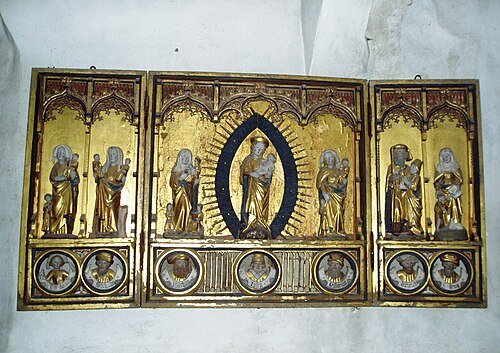 Fresta kyrka, intérieur
