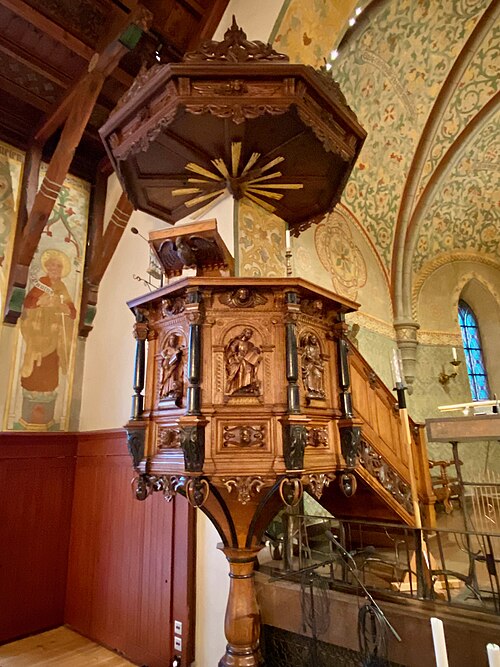 Nacka kyrka, intérieur