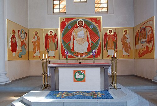 Örsjö kyrka, interno