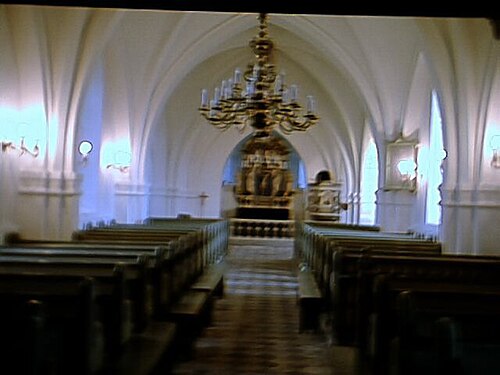 Östra Nöbbelövs kyrka, intérieur